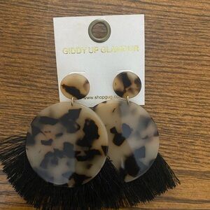 Tortoise Shell Earrings